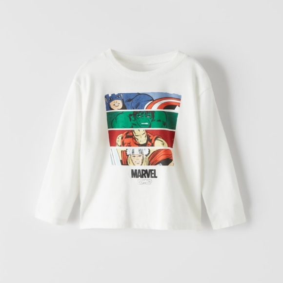 zara marvel shirt